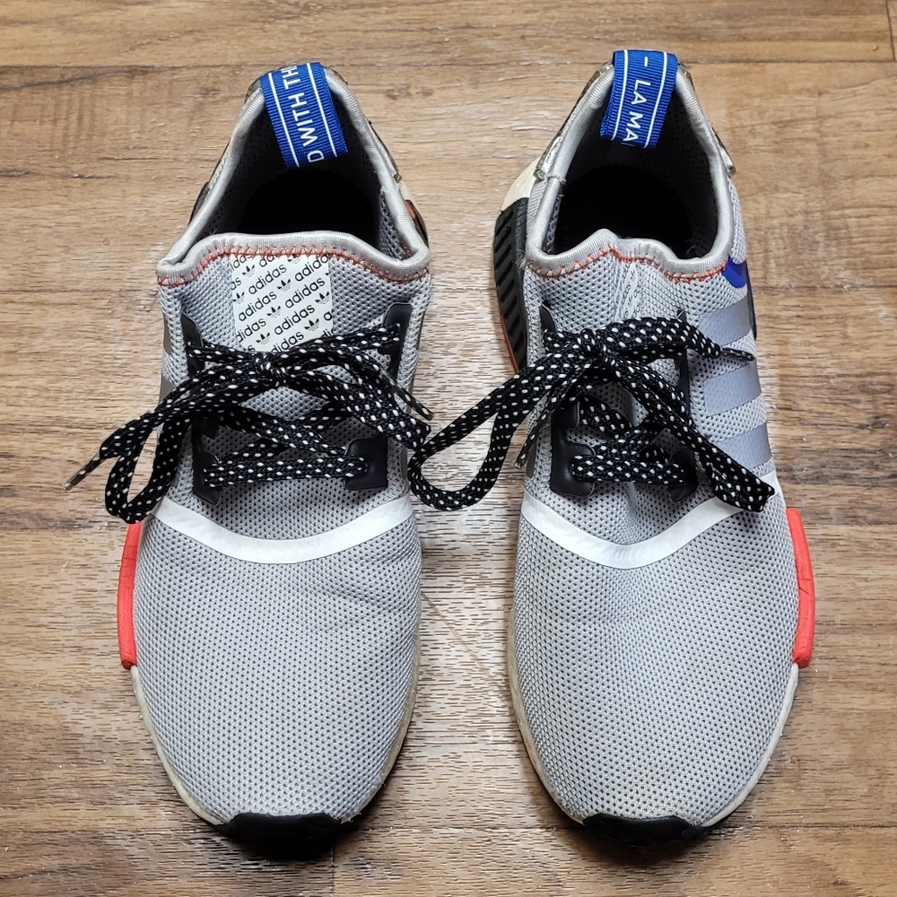 Adidas Nmd_r1 Transmission Pack Grey Shoes Fv5217 Men - Gem